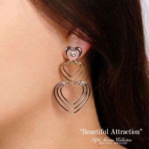 Heart earrings